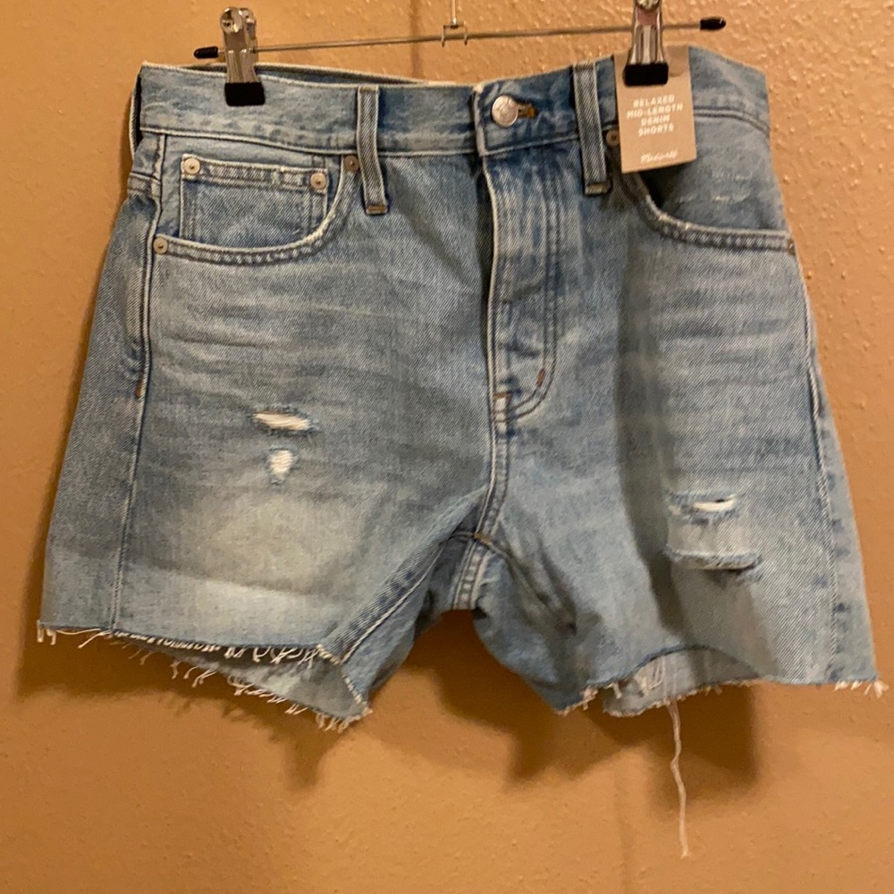 Jean cut off shorts